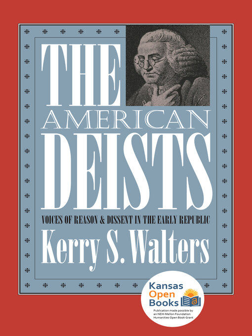 Title details for The American Deists by Kerry S. Walters - Available